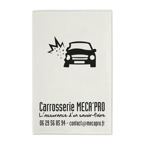 PORTE-CARTE GRISE PVC MAT - 3