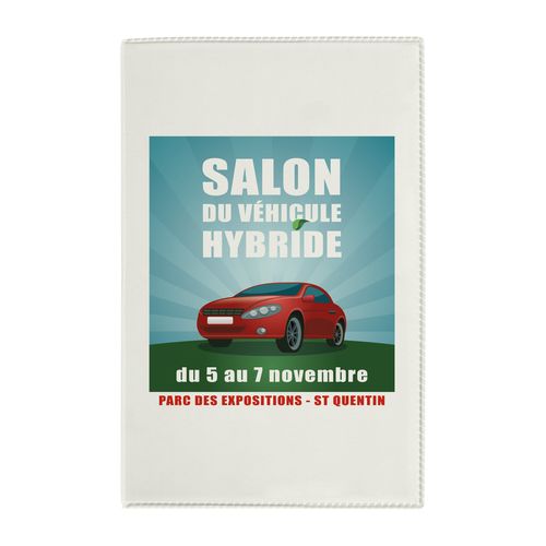 PORTE-CARTE GRISE PVC MAT - 4