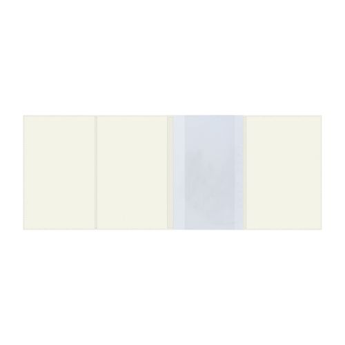 PORTE-CARTE GRISE PVC MAT - 2