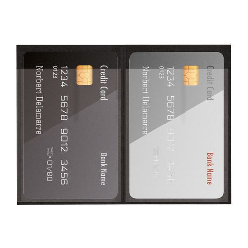 ETUI 2 CARTES PVC IMIT° CUIR - 3