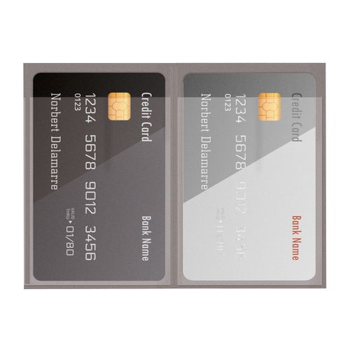 ETUI 2 CARTES PVC GOMME MARBRE - 3