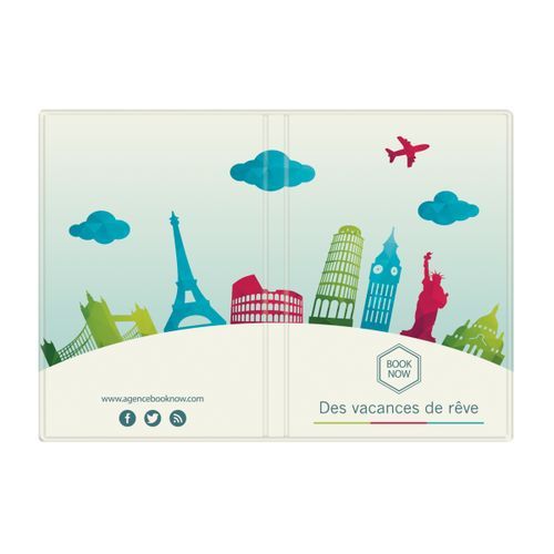 ETUI 12 CARTES PVC GOMME MAT - 6
