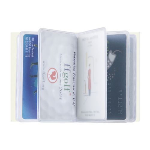 ETUI 12 CARTES PVC GOMME MAT - 3