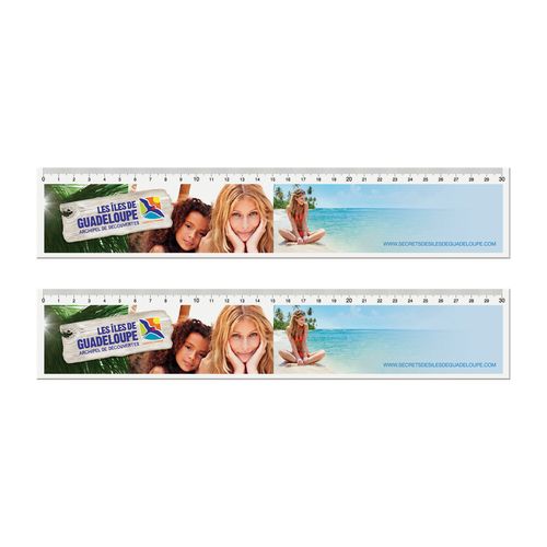 REGLE SOUPLE PVC 30 CM FAB. FR - 2