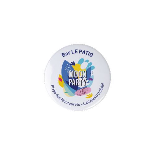 BADGE DIA 3.7 CM - 3