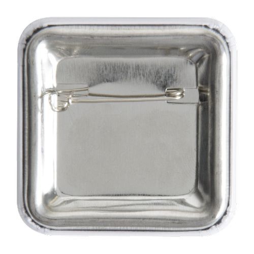 BADGE CARRE 3.6 X 3.6 CM - 2