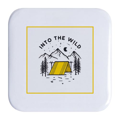 BADGE CARRE 3.6 X 3.6 CM - 4