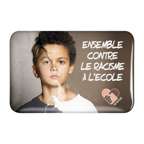 BADGE RECTANGLE 5.9 X 3.9 CM - 5
