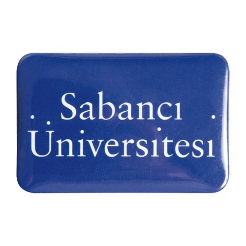 BADGE RECTANGLE 5.9 X 3.9 CM - 3