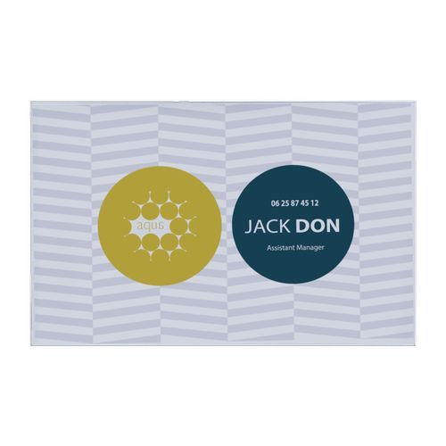 BADGE AIMANT 5.7 X 9 CM - 4