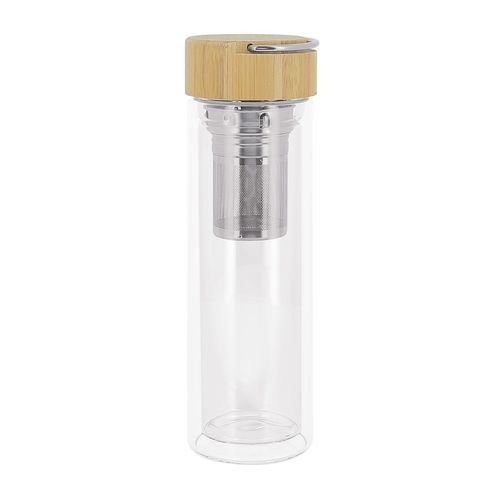 GOURDE EN VERRE INFUSEUR 450ML - 2