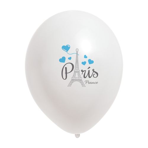 BALLON BAUDRUCHE SUR CDE BLANC - 1