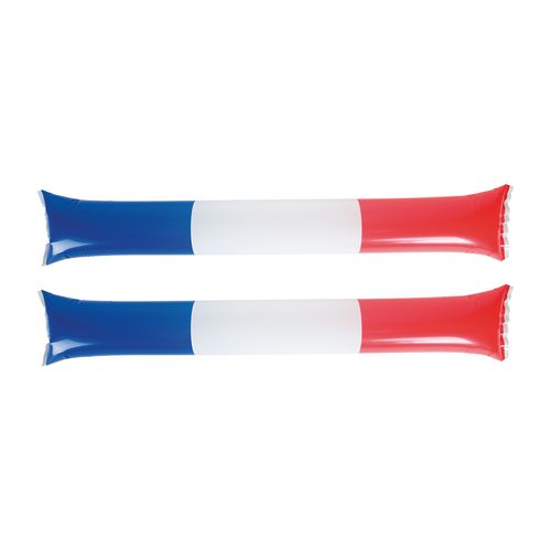 2 BATONS DE TAMBOUR TRICOLORE - 3