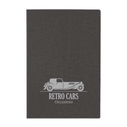 PORTE-CARTE GRISE PVC MAT - 4