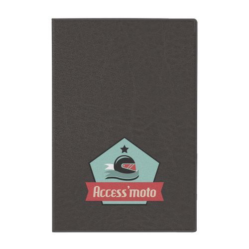 PORTE-CARTE GRISE PVC MAT - 6