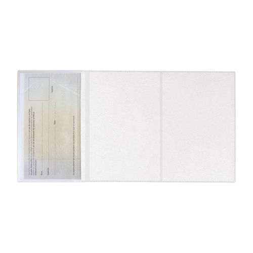PORTE-CARTE GRISE PVC STAND. - 2
