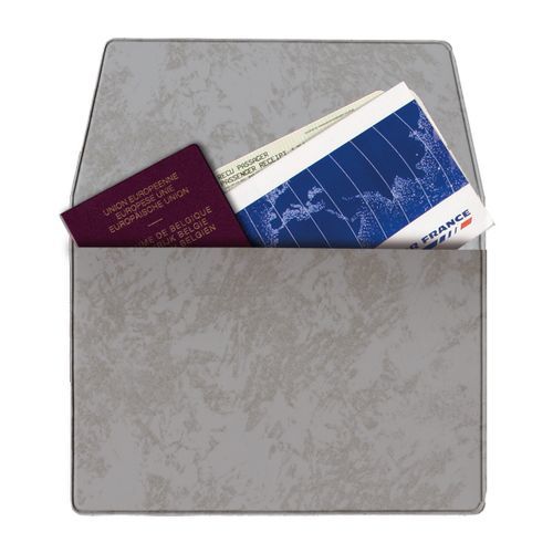 POCHETTE VOYAGE 1 P PVC MARBRE - 2