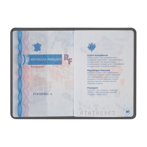 COUV. PASSEPORT PVC IMIT° CUIR - 3