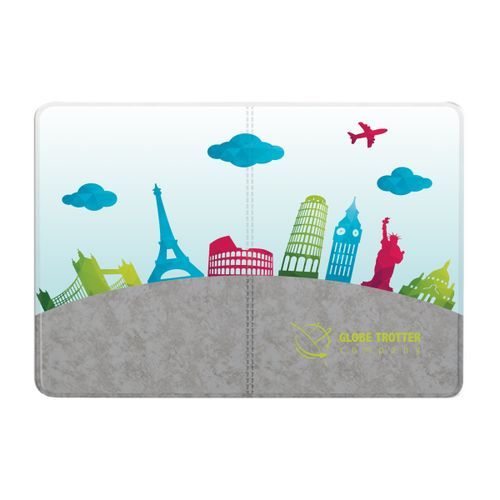 COUV. PASSEPORT PVC MARBRE - 7