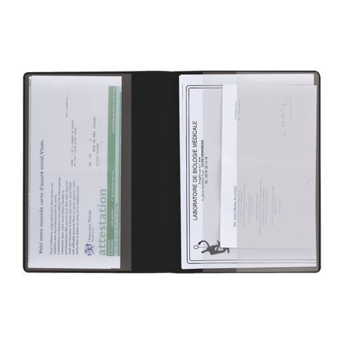 POCHETTE SANTE 3 P IMIT° CUIR - 2