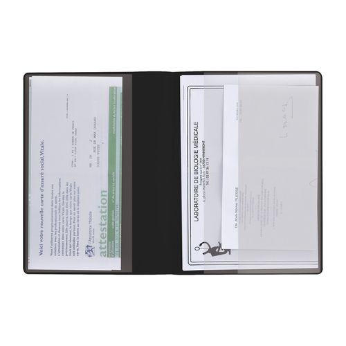 POCHETTE SANTE 3 P IMIT° CUIR - 2