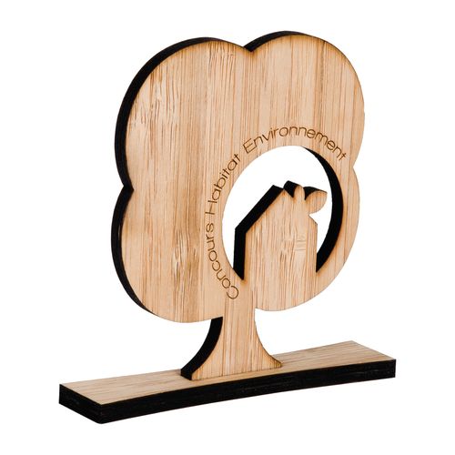 TROPHEE BAMBOU L8 X H10 CM - 2