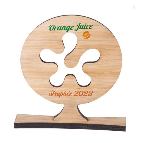 TROPHEE BAMBOU L10 X H15 CM - 2