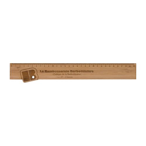 REGLE BAMBOU 30 CM EP. 0.5 CM - 4