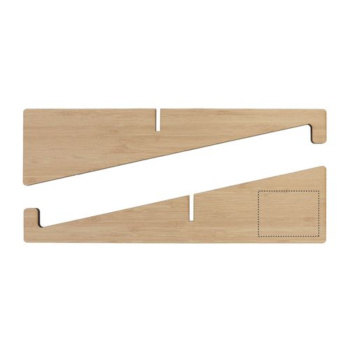 SUPPORT ORDINATEUR BAMBOU - 2