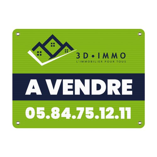 PANNEAU IMMOBILIER 3MM 80X60CM - 3