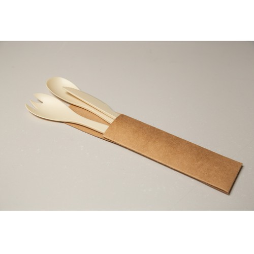 SET COUVERTS BIODEGRAD. FAB FR - 6