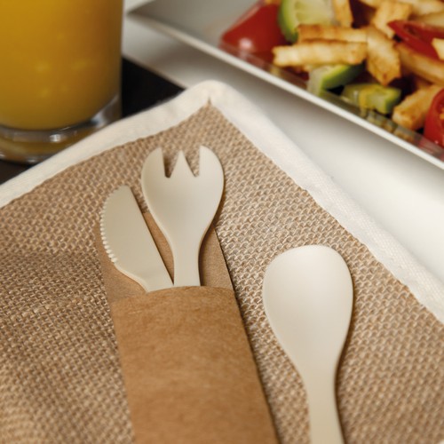 SET COUVERTS BIODEGRAD. FAB FR - 3