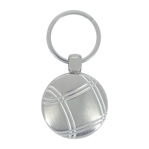 PORTE-CLES PETANQUE METAL UE - 3