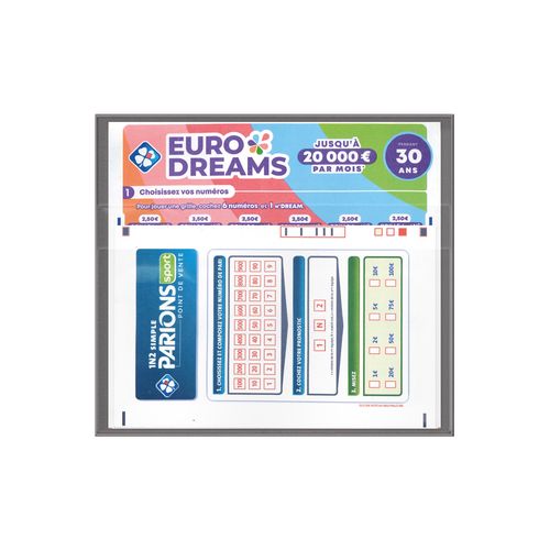 POCHETTE LOTO PVC IMITAT° CUIR - 4