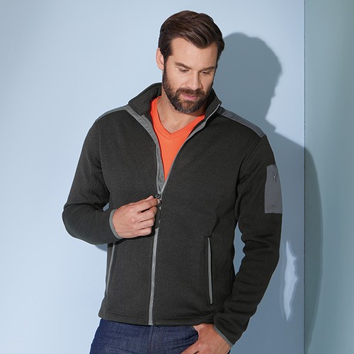 Veste polaire tricot Homme Daiber