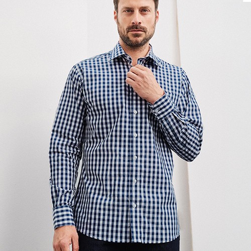 Chemise à carreaux Homme Daiber