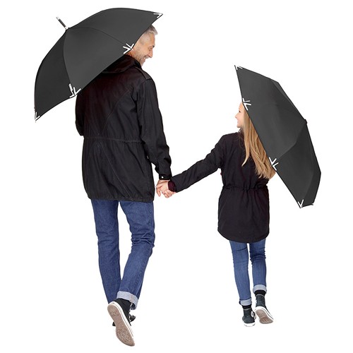 Parapluie de poche LED