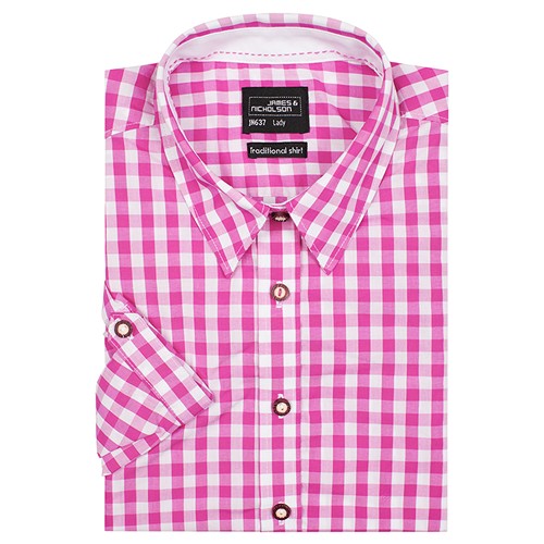 Chemise à carreaux Femme Daiber