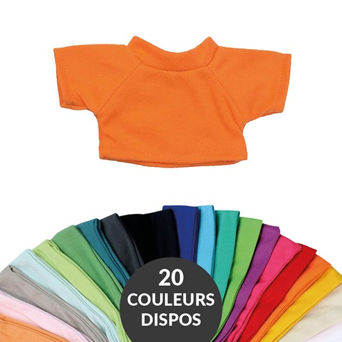T-shirt pour peluche MBW