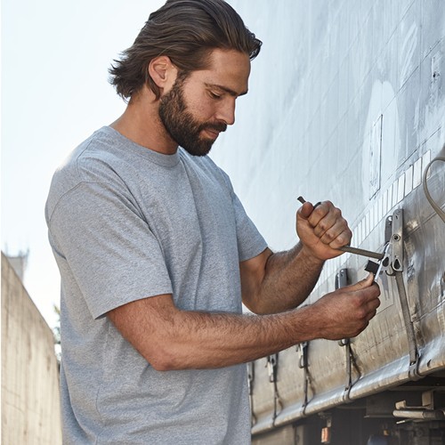 T-shirt de travail Homme grande taille Daiber