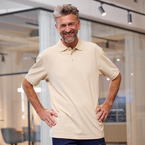 Polo de travail Bio Grande taille Homme Daiber