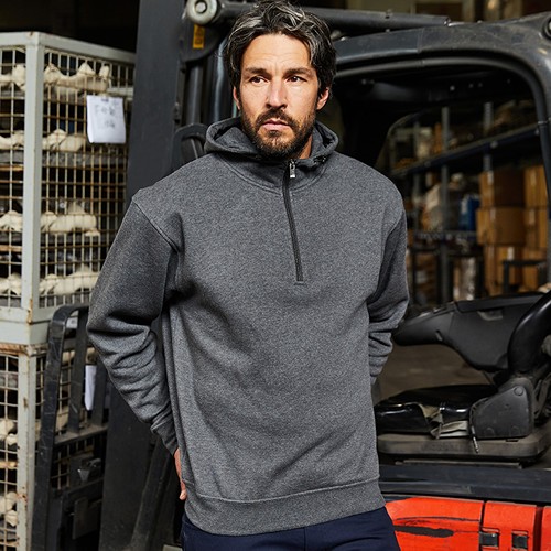 Sweat-Shirt de travail à capuche bio Unisexe grande taille