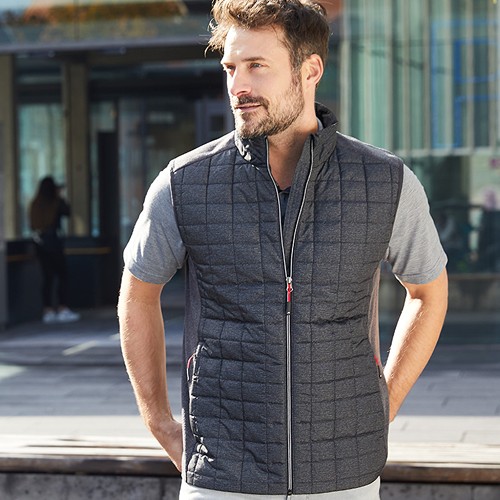 Bodywarmer matelassé hybride Homme Daiber