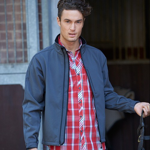 Veste softshell classique Grande taille Homme Daiber