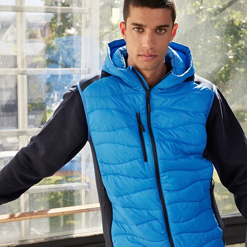 Bodywarmer matelassé hybride hiver Homme Daiber