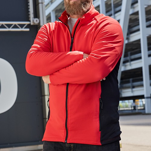 Veste polaire de travail stretch Homme Daiber