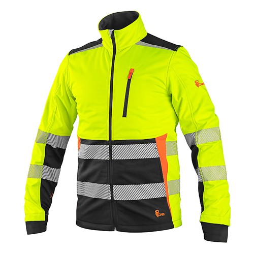 Veste de travail softshell classique haute visibilité Homme CXS