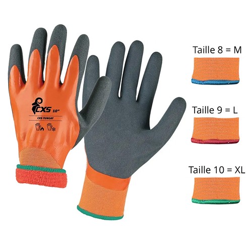 Gants de travail hiver CXS