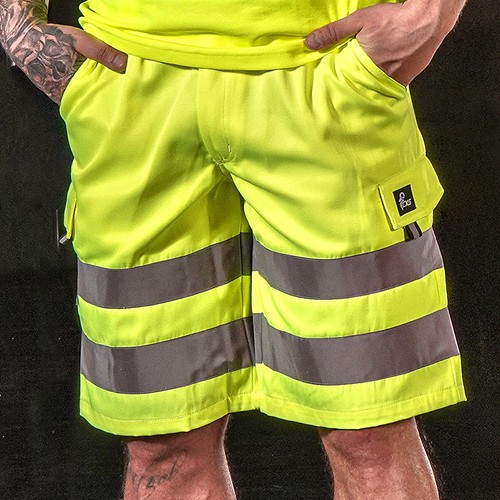 Short de travail haute visibilité Homme CXS - Image 1