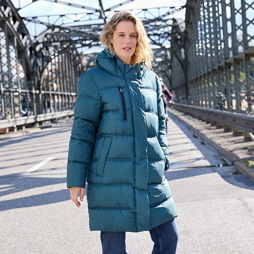 Doudoune longue en RPET Hiver Femme Daiber